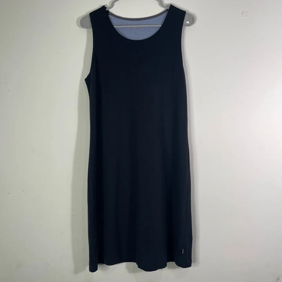 Toad & Co Black Large sleeveless athletic dress - Picture 1 of 7